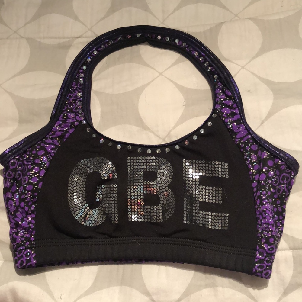 Green Bay Elite Halter Cheer Sports Bra AM
